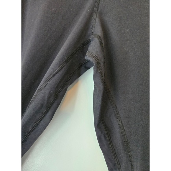 Sunzel Black Flare Leg Lycra XL (14) Stretchy Leggings Pants Comfy Basic NWT - Picture 8 of 9
